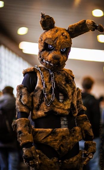 Spring Trap Fnaf, Springtrap Costume, Fnaf Outfits, Fnaf Costume, Spring Trap, Freddy 3, Fnaf Cosplay, Epic Cosplay, Me Photo