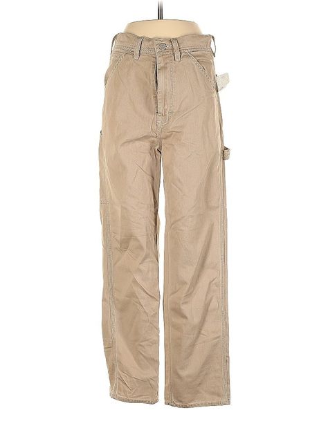 Denimist Khakis Size: 25 Bottoms - new. 100% COTTON | Denimist Khaki Pant: Tan Bottoms - Size 25 Tan Cargo Pants, Cargo Pants, Khaki Pants, High Rise, The 100, Handbags, Pants, Trousers