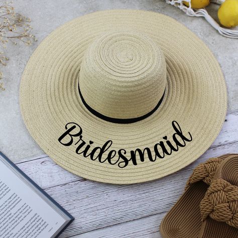 Say 'I do' to the perfect accessory for your wedding festivities! ☀️👰 Our Personalised Wedding Role Sun Hats are a must-have for bachelorette parties, honeymoon beach days, and beyond. Available in classic black with white personalisation or chic beige with black personalisation, they make for the perfect keepsake for the bride, bridesmaids, and entire bridal party. 🌴💍 #WeddingRoleSunHat #PersonalisedFloppyBeachHat #BachelorettePartyHats #HoneymoonEssentials #BrideHat #BridesmaidGifts #Weddin... Honeymoon Essentials, 20th Birthday Gift, Wedding Roles, Hen Party Gifts, 90th Birthday Gifts, Wedding Festivities, Grandad Gift, 80th Birthday Gifts, Bridemaids Gifts