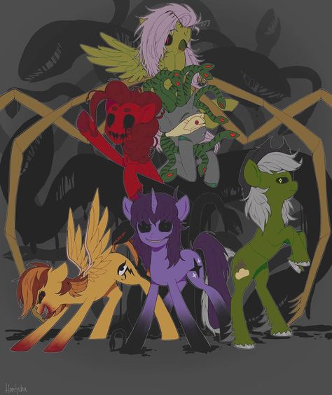 Mlp Virus, Mlp Scary, Mlp Horror, Mlp Infection, Mlp Spike, Mlp Creepypasta, Scary Photos, Pony Art, Creepy Horror