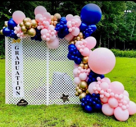 Diy First Birthday Decorations, Diy 1st Birthday Decorations, Birthday Decorations Diy, Diy First Birthday, Outdoor Birthday Decorations, Simple Wedding Arch, Pink And Gold Decorations, Wedding Shower Themes, Themed First Birthday