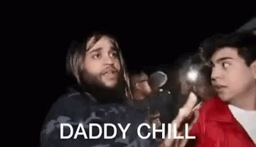 Daddy Chill Calm Down GIF - DaddyChill CalmDown Wait - Discover & Share GIFs Daddy Chill, Signs Guys Like You, What Should I Draw, Soulmate Au, Cool Jazz, Wrong Number, Reaction Memes, Funny Sticker, I Dont Like You