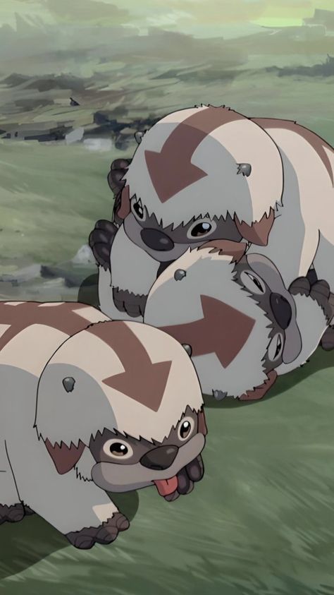 Avatar Kora Wallpaper, Avatar The Last Airbender Lockscreen, Avatar The Last Air Bender Wallpaper, Appa And Momo Avatar, Atla Wallpaper Aesthetic, Appa Aesthetic, Atla Wallpaper Iphone, Pabu Legend Of Korra, Avatar Wallpaper The Last Airbender