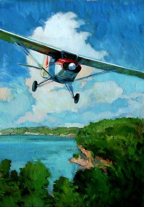 Air Plane Painting, Aviation Painting, Airplane Watercolor, Plane Painting, Plane Drawing, Airplane Painting, Plane Art, Small Airplanes, Aircraft Painting