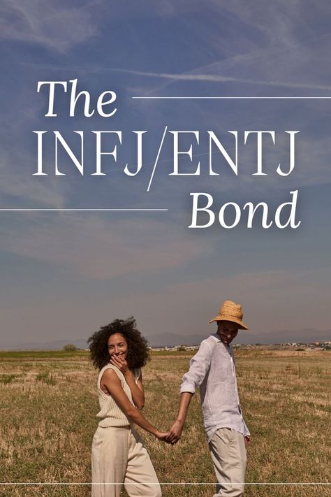 Uncover the unique bond between INFJ and ENTJ personalities. Find out why this pairing can lead to a deep and lasting relationship. Entj Compatibility, Extroverted Thinking, Infj Entj, Entj Relationships, Entj And Infj, Introverted Feeling, Intuitive Personality, Infj Relationships, Entj Personality