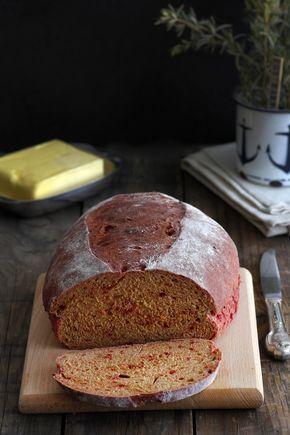 Whole Wheat Beetroot Bread Beetroot Bread, Baking Bread At Home, Hot Cocoa Recipe, Pastry Board, Oat Cakes, Bread Ingredients, Global Cuisine, Savoury Baking, Baking Blog