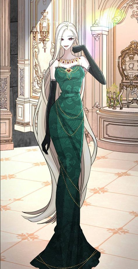 Empress Dress, Vestidos Anime, Anime Long Hair, Anime Korea, Cute Couple Comics, Fashion Drawing Dresses, Anime Inspired Outfits, Dress Design Sketches, Royal Outfits