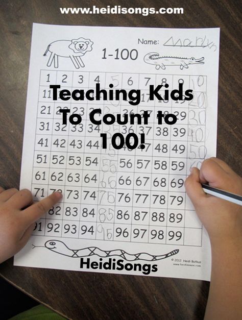 Teaching Kids To Count To 100! Here are five easy to implement, classroom tested, practical ways to help kids learn to count to 100, with a few free downloads included to help you get there. Teach Numbers, Count To 100, 100's Chart, Counting To 100, Number 100, 100 Chart, Math Intervention, Learn To Count, Homeschool Kindergarten