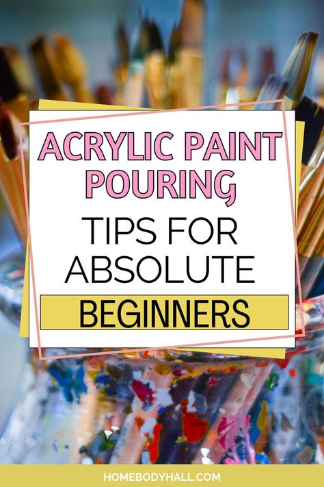 acrylic paint pouring for beginners. simple acrylic paint pouring tips. acrylic paint pouring tips and tricks Pour Wall Art, Epoxy Over Acrylic Pour, Paint Pours For Beginners, Acrylic Flow Art Painting Techniques, How To Make Fluid Acrylic Paint, Fluid Art Dutch Pour, Acrylic Paint Pour Ideas, Pouring Painting Acrylics, Liquid Pour Painting