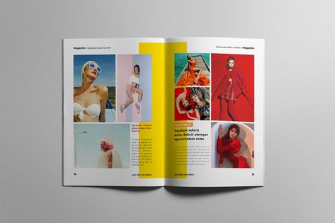 The Best Fashion Magazine Layout   This Fashion Magazine Layout is a clean, professional and elegant design template for any media project. It's designer with the best layout design software. Whether you are a publisher, fashion designer, photographer or a company owner who is looking for an awesome template to create your own magazine, this magazine layout design, is worth of it. The Fashion Magazine layout design trends can be used as magazine, personal portfolio or any other type of media.  F Indesign Layout, Mises En Page Design Graphique, Fashion Magazine Design, Magazine Layout Inspiration, Fashion Magazine Layout, 잡지 레이아웃, Page Layout Design, Book And Magazine Design, Yearbook Design