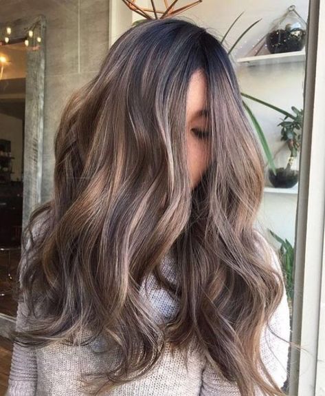 37 Balayage Hairstyles: Inspiration Guide and Trends in 2019 Hair Color Asian, Balayage Blond, Trendy Hair Color, Balayage Brunette, Ombre Hair Color, Hair Color Balayage, Asian Hair, Cool Hair Color, Hair Color Trends