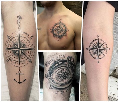 anker tattoo bedeutung, geometrische elemente, tätowierung mit koordinaten als motiv Compass Tattoo Ideas, Anchor Tattoo Wrist, Marriage Tattoos, Best Compass, Tatuagem Masculina Pequena, Anker Tattoo, Planet Tattoos, Anchor Tattoos, Arm Band Tattoo