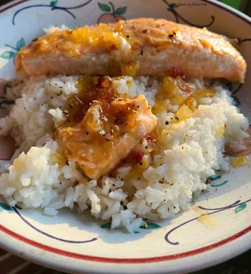 Review This Reviews!: Reviewing Roasted Pineapple and Habanero Sauce by ... Roasted Pineapple And Habanero Glaze Recipes, Habanero Sauce Recipe, Pineapple Habanero Sauce, Habanero Recipes, Mild Sauce, Pineapple Salmon, Roasted Pineapple, Salmon Rice, Habanero Sauce