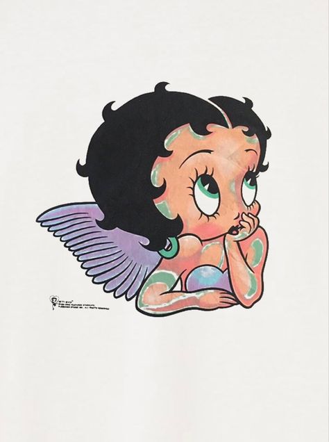 Betty Boop Butterfly, Dainty Tats, Betty Boop, Tatting, Hello Kitty, Kitty, Angel, Tattoos, Quick Saves