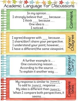 Academic Language Sentence Starters Poster by Vavoom Classroom | TpT Hassle-free custom papers, written to your exact requirements. Student Success Unleashed: Navigating Homework Like a Pro 📌 how to write a history dissertation conclusion, sentence starters for kindergarten, how do you critique a paper 🗂️ #AssignmentHelp Teaching Rounding, Academic Conversations, Common Core Language, High School Writing, Academic Language, Vocabulary Instruction, Responsive Classroom, Writing Anchor Charts, Sentence Starters