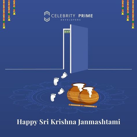 #celebrityprime #oakshir #apartments #lifestyle #premium #luxury #home #homesweethome #newhouse #future #HMDA #oak #celebrityprimedevelopers #plots #luxuryhomes #lordkrishna #Janmashtami #Festival2022 Janmashtami Creative, Happy Krishna Janmashtami, Janmashtami Wishes, Happy Krishna, Digital Advertising Design, Pizza Design, Happy Janmashtami, Creative Brochure, Motion Design Video