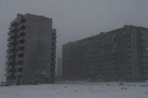 Dreamcore Aesthetic, Last Ride, Dreamcore Weirdcore, Brutalist Architecture, Dark Winter, Brutalism, Winter Aesthetic, Eastern Europe, Abandoned Places