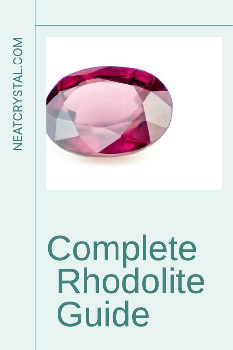 Unravel the symbolic meaning of Rhodolite, a gemstone cherished for centuries for its representation of inspiration, growth, and healing. Rhodolite Crystal Meaning, Rhodolite Garnet Meaning, Rhodonite Crystal Meaning, Rhyolite Crystal Meaning, Ruby Fuchsite Crystal Meaning, Healing Chakras, Growth And Healing, Increase Stamina, Crystal Guide