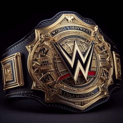 Championship Belt Design, Wrestling Championship Belts, Wwe Title Belts, Belt Ideas, Wrestling Belt, Wwe Championship Belts, Wwe Belts, Wrestling Belts, Martial Arts Belts