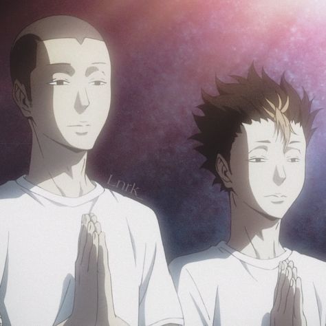 #haikyuu #haikyuuedi #tanaka #tanakaryuunosuke #nishinoya #nishinoyayu #anime Haikyuu Nishinoya And Tanaka, Tanaka And Nishinoya Matching Icons, Tanaka Ryuunosuke Icons, Tanaka X Nishinoya, Haikyuu Scenes, Tanaka And Nishinoya, Nishinoya And Tanaka, Tanaka Nishinoya, Haikyuu Tanaka