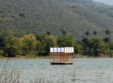 Floating Pavilion, Water Pavilion, Small Chapel, Timber Planks, Floating Architecture, Architectural Design Studio, Ar Build, Landscape And Urbanism, Scenic Routes