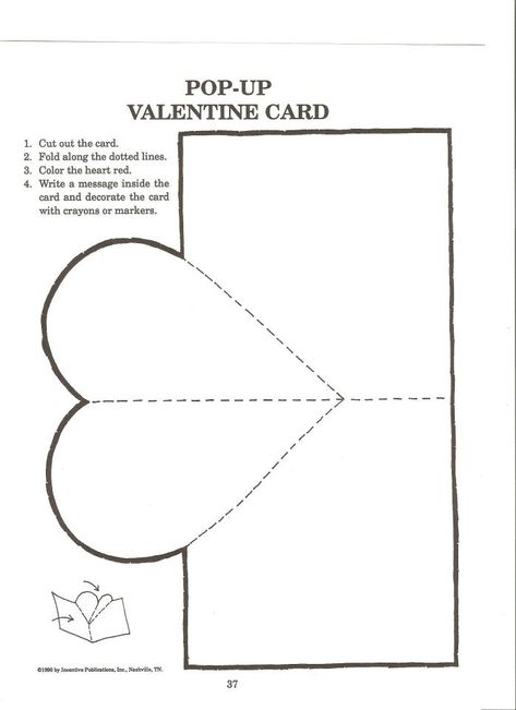 valentine card Valentines Day Templates Free Printables, Scissor Activities, Pop Up Valentine Cards, Valentine Card Template, Valentine Card Crafts, Valentines Bricolage, Pop Up Card Templates, Kids Pop, Kartu Valentine