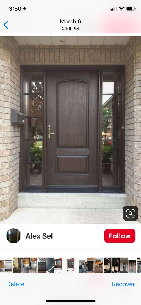 Front Entry Door With Sidelights, Solid Door With Sidelights, Solid Front Door With Sidelights, Craftsman Front Door With Sidelights, Solid Front Door, Craftsman Front Door, Front Door With Sidelights, Door With Sidelights, Entry Door With Sidelights