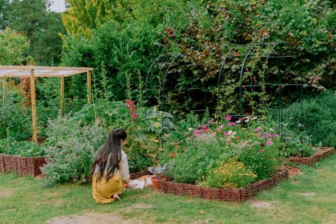 Her 86m2 Garden, Her86m2 Garden, Grass Backyard, Barbie Pets, Dreamy Cottage, Thuy Dao, Her 86m2, Home Grown Vegetables, Backyard Vegetable Gardens