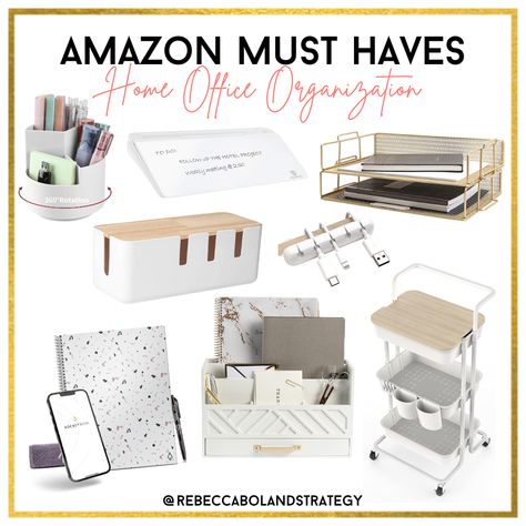 Sweeten up your home office and make working from home a little more fun with a modern and organized work environment. These sleek white organization and desk staples are some of the cutest finds for minimalists! Affiliate link to shop the look <3 #homeofficeideas #shopthelook #makeworkfun #homeofficeorganization #officesupplies #homeofficeinspiration #homeofficedecor #deskgoals #workspace #wednesdaywants #workspacewednesday #organized #faves #organizing Home Productivity, Office Decor Organization, Simple Organization, Work Office Decor, Office Inspo, Hotel Project, Workspace Inspiration, Mini Crib, Home Office Setup