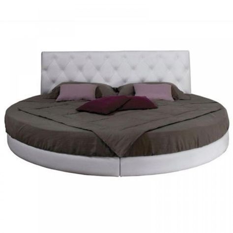 Round Mattress Ikea Round Bed Frame, Round Mattress, Ikea Mattress, Circle Bed, Round Bed, Italian Bed, Loft Furniture, Ikea Decor, Bedding Sheets