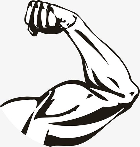 Muscle Clipart, Arm Picture, Drawing Transparent, Bodybuilding Logo, Handyman Logo, Arm Drawing, Strong Arm, Scary Drawings, Gym Art