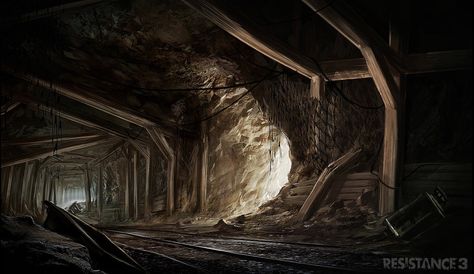 R3 Mines by ~MeckanicalMind on deviantART Dwarven City, Dnd Backgrounds, Witcher Art, Underground World, Something Wicked, Fantasy Images, Fantasy Setting, Fantasy Places, Dnd Art