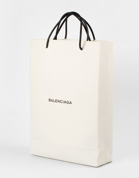 balenciaga1 Balenciaga Shopping Bag, Luxury Paper Bag, Shopping Bag Design, Paper Bag Design, White Tote, Coach Horse And Carriage Tote, Luxury Packaging, Carrier Bag, Bag Packaging