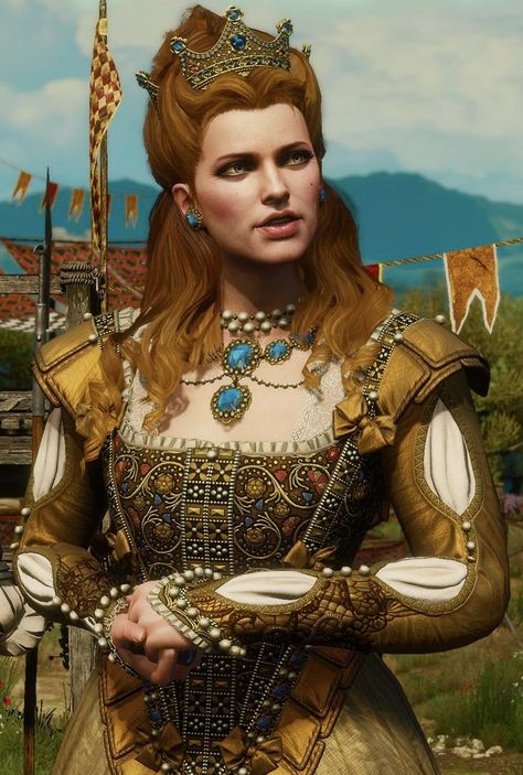 Anna Henrietta, Witcher Art, Witcher 3 Wild Hunt, Wild Hunt, The Witcher 3, Games For Girls, The Witcher, Woman Face, Main Characters