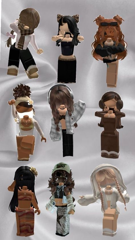 𝑟𝑜𝑏𝑙𝑜𝑥 𝑐𝑢𝑡𝑒 Nice Roblox Avatars, Cute Outfits For Roblox Avatar, Ideas For Roblox Avatar, Roblox Avatars Girl Cute, Cute Roblox Avatars Cheap, Cute Roblox Avatars Aesthetic, Roblox Girl Avatars Ideas, Roblox Aesthetic Avatars, Aesthetic Roblox Avatar Ideas