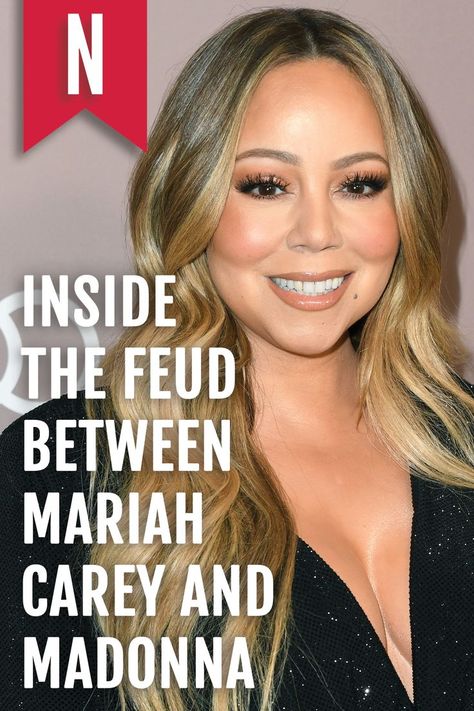 Mariah Carey famously once shaded Jennifer Lopez when she said she didn't know who the multi-talented singer and actor was. She also had beef with rapper Eminem in a "he-said, she-said" battle when she hinted that her song, "Obsessed," was about his supposed obsession her, according to In Touch Weekly. In 2006, Christina Aguilera accused Carey of behaving diva-like at a party.  #mariahcarey #madonna #feud #famous Rapper Eminem, Big Pops, At A Party, She Song, Christina Aguilera, Mariah Carey, She Said, Pop Star, Pop Music