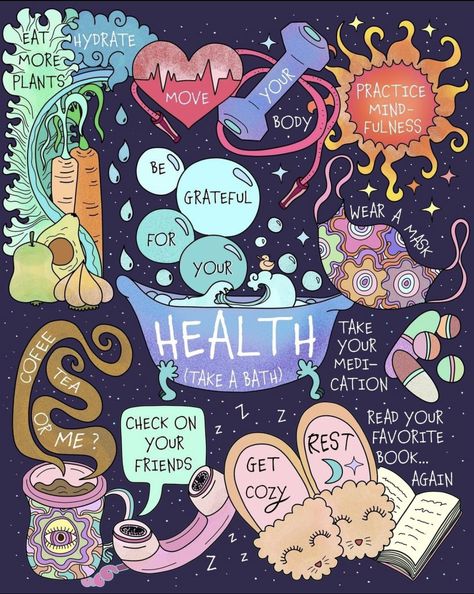 Poster Drawing, Strong Coffee, Be Grateful, Self Care Activities, Mental Health Matters, Healing Quotes, Coping Skills, Mental Health Awareness, Physical Health