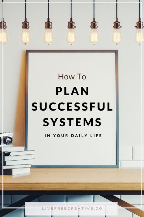 This is how to plan and implement sytems in your life in a variety of areas. Firstly, I talk about how to recognize a system and it helps change it, how to make new ones that align with your goals and desired lifestyle and how to make them a regular part of you and your families life. Start by Choosing a goal. Then create a system to support the successful follow through of the lifestyle you want to lead. How To Create A Life Plan, Creating A System, Create Systems Not Goals, Systems For Life, Creating Systems Not Goals, Systemize Your Life, How To Make Goals, How To Plan Your Life, Systems Not Goals