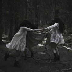 In The Woods, The Story, Walking, Dresses, White