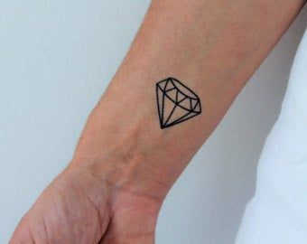 150 Dreamy Diamond Tattoos Designs For Women With Meaning (2022) - TattoosBoyGirl Diamond Tattoo Men, Small Diamond Tattoo, Diamond Tattoo Designs, Diamond Tattoo, Tatuagem Masculina Pequena, Heart Temporary Tattoos, Diamond Tattoos, Small Tattoos For Guys, Jewelry Tattoo