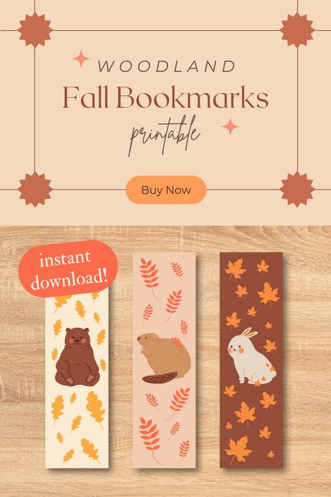 Fall Bookmarks, October Aesthetic, Lovers Aesthetic, Bookmark Printable, Fall Lovers, Aesthetic Forest, Bookmarks For Books, Reading Essentials, Fall Reading