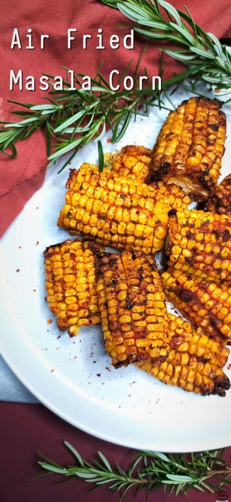 Air Fried Masala Corn Recipe: https://youtu.be/GZrYRU_zZY0

Air Fried Masala Corn is so easy to make in the Air Fryer. Usually this is made by either roasting or boiling the corn but that can take some time as compared to preparing them in the Air Fryer.

I have opted to using my spanking new Instant Vortex Air Fryer Oven for this recipe but the previous Instant Vortex Air Fryer will still do the trick. Corn Air Fryer, Corn Recipes Indian, Instant Vortex Air Fryer, Masala Corn, Spicy Corn, Air Fryer Oven, Corn Recipe, Ethnic Food, Food Trailer