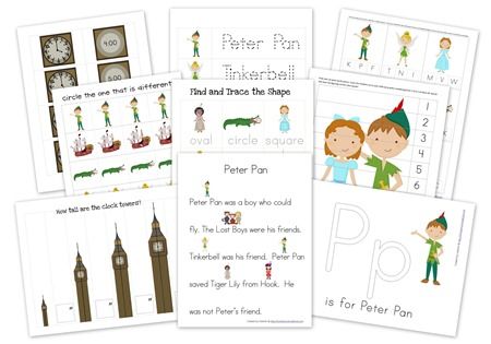 Peter Pan collage #printable #preschool Pan Movie, Peter Pan Movie, Disney Countdown, Daycare Forms, Disney Classroom, Peter Pan And Tinkerbell, Free Preschool Printables, Learning Printables, Busy Books