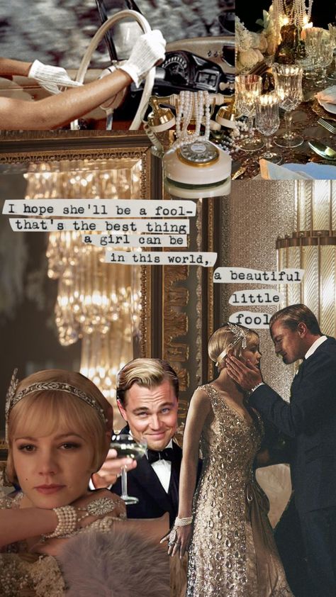 Daisy Gatsby Aesthetic, Daisy Great Gatsby Aesthetic, Great Gatsby Collage, The Great Gatsby Aesthetic Wallpaper, Great Gatsby Party Aesthetic, Daisy From Great Gatsby, Great Gatsby Scrapbook, Daisy Buchanan Aesthetic, The Great Gatsby Wallpaper