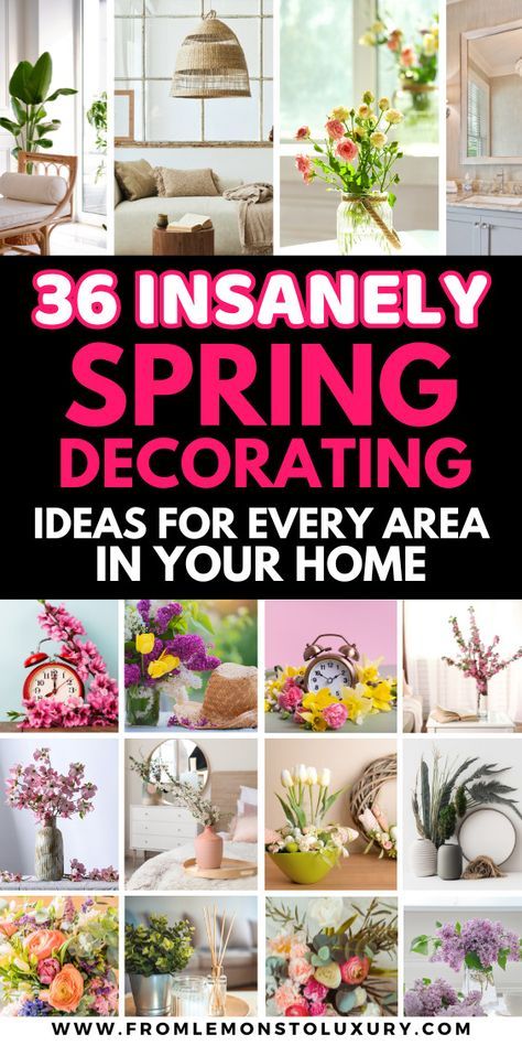 Spring is a time for giving your home decor a lease of life. As the weather gets warmer and the days get longer, it’s only natural to want to bring that sense of energy and brightness indoors.

spring decorating ideas for the home,
spring decorating ideas,
spring decorating ideas diy,
spring decorating ideas for classroom, Spring Lantern Decor Ideas, Spring Lantern Decor, Spring Organization, Spring Lantern, Cozy Bedroom Design, Spring Decorating Ideas, Ideas For Classroom, Spring Decor Diy, Spring Decorations