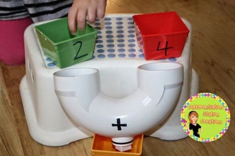 How to Make an Addition Machine Addition Machine, Special Education Resource Teacher, Math Magic, Math Activities For Kids, Fun Math Activities, Math Manipulatives, Special Education Resources, Math Addition, Math Numbers