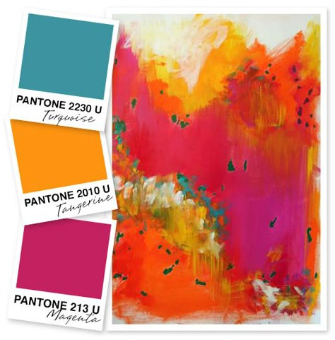 teal orange and pink color palette | Sarah Hearts Design Seed, Palettes Color, Color Palette Pink, Design Seeds, Teal Orange, Quince Dresses, Color Stories, Colour Schemes, Sherwin Williams