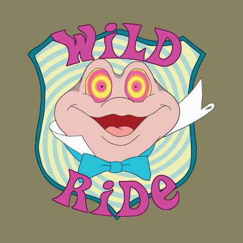 Check out this awesome 'Mr.+Toad+-+Wild+Ride' design on @TeePublic! Mr Toads Wild Ride, Frogs Cartoon, Left Arm Tattoos, Mr Toad, Cameo Crafts, Disney T Shirts, Disney Stickers, Disney Movie Posters, Disney Jacket