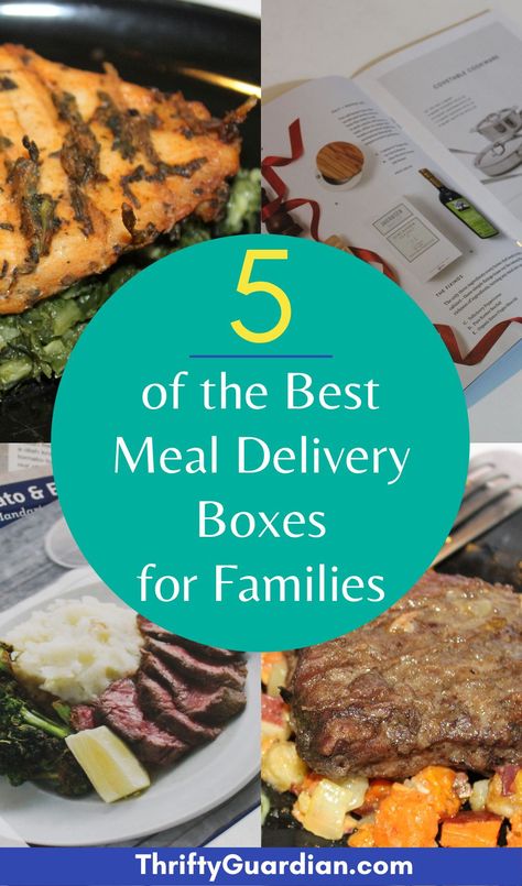 Ready to make meal planning even easier? Try out meal delivery subscriptions! These are some of the best reviewed meal delivery boxes for families, including Blue Apron, HelloFresh, Imperfect Foods, Freshly, and GreenChef. Dinner made easy. Easy dinner ideas. Cooking on a weeknight. Meal delivery subscriptions. Dinner subscription boxes. Family dinner ideas. Easy family dinner ideas. Dinner Ideas Easy Family, Easy Family Dinner Ideas, Family Meal Prep, Food Subscription Box, Box Subscriptions, Easy Family Dinner, Hello Fresh Recipes, Food Box, Healthy Family Meals