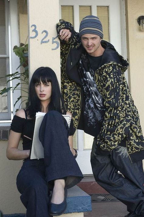 Aaron Paul and Krysten Ritter as Jesse Pinkman  and Jane Margolis Jesse Pinkman, Breaking Bad, Season 4